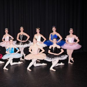 Victorian CSTD Classical Cup Participants with winner Madelyn Rothe second from left (front row - kneeling). Photo: John Travers Photography.